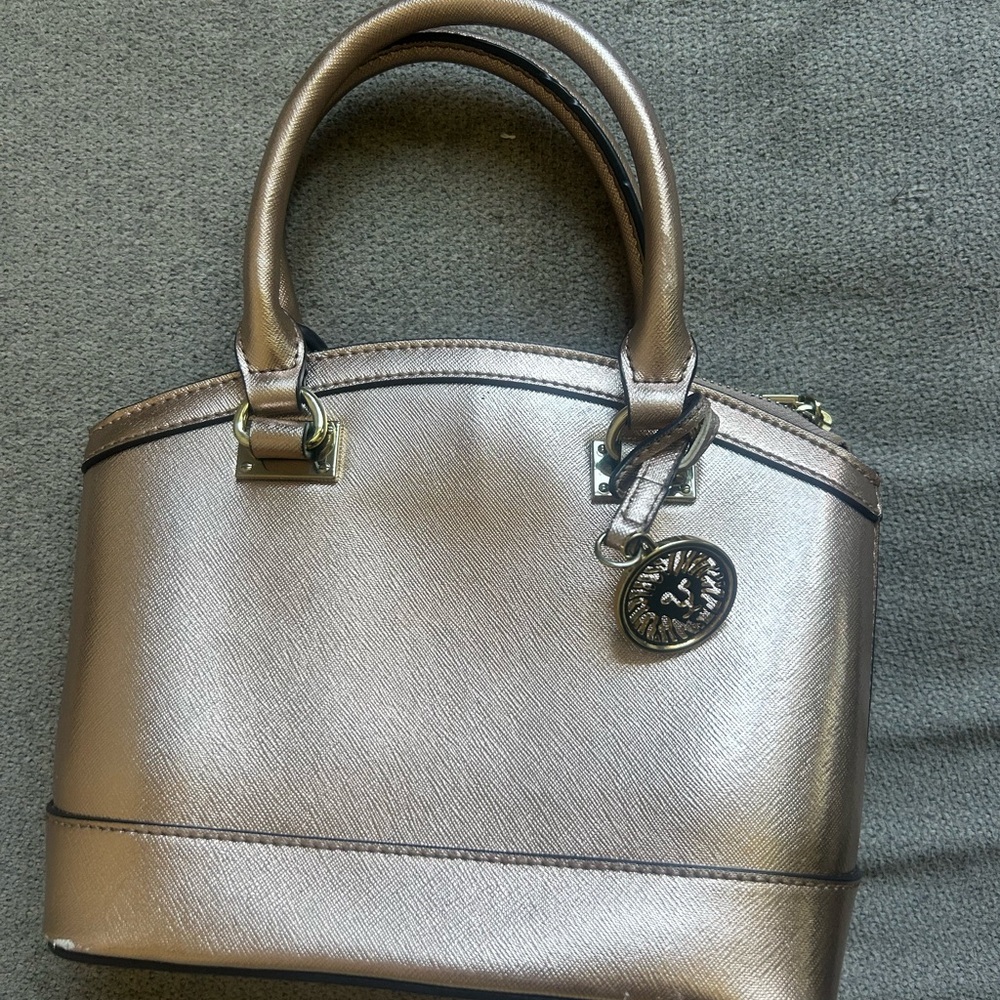 Anne Klein Rose Gold Handbag